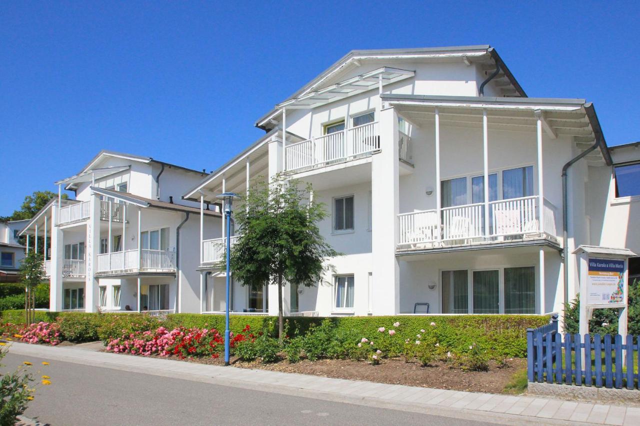 Balkon, Gratis Nutzung Vom Ahoi Erlebnisbad Und Sauna In Sellin - Villa Karola Fewo 09 Гьорен Екстериор снимка